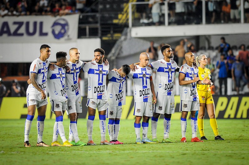 Jogadores do Água Santa