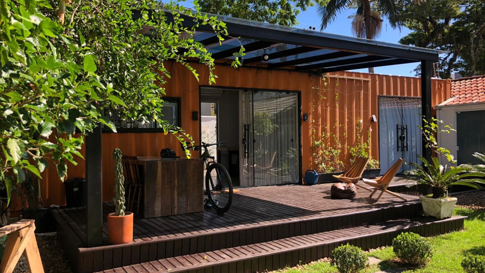 Contêiner (Foto: Tiago Galafassi)